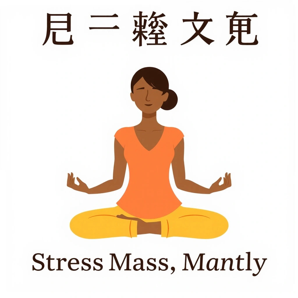 Icono de una persona meditando en calma